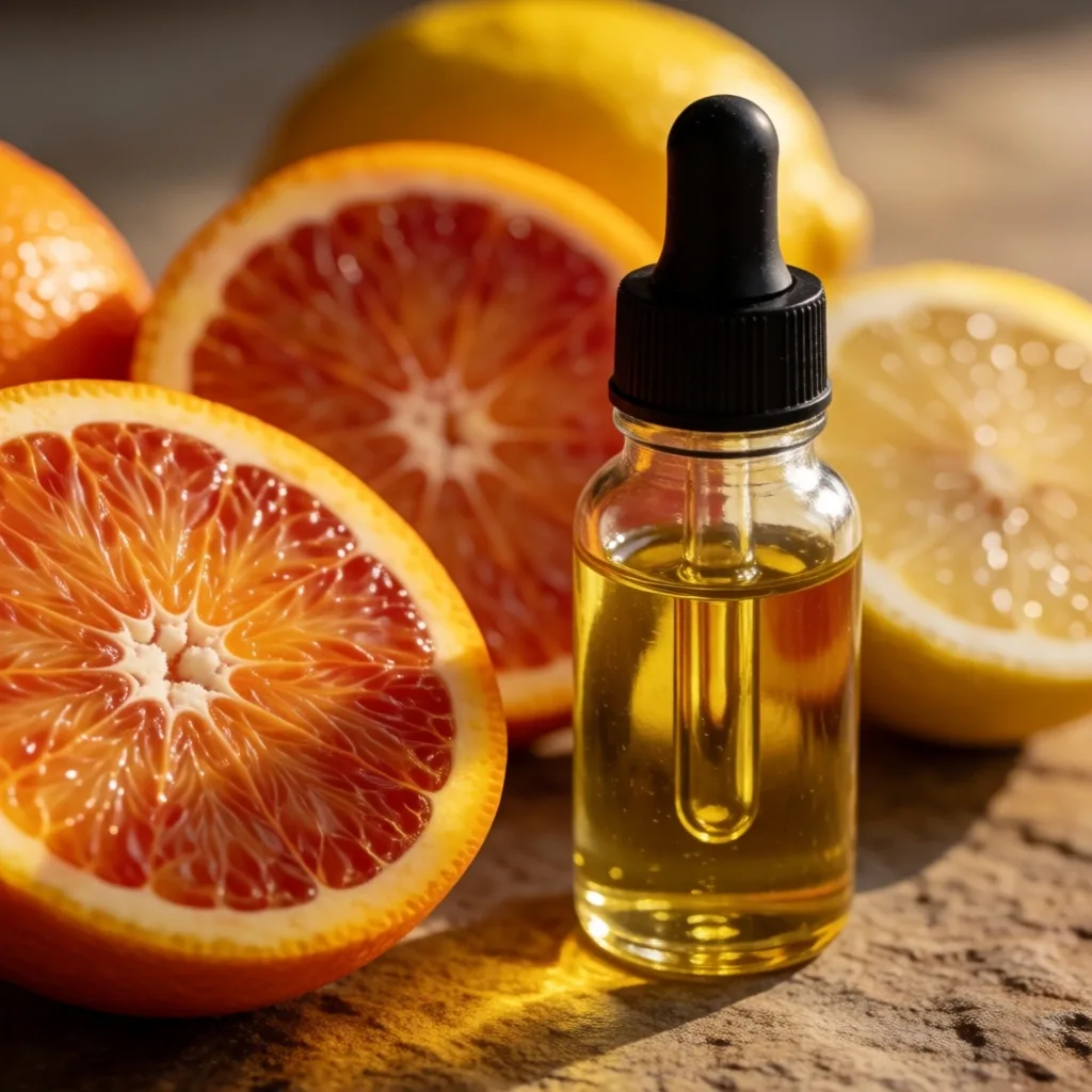 Citrus and wheat germ oil — vitamin C and E sources